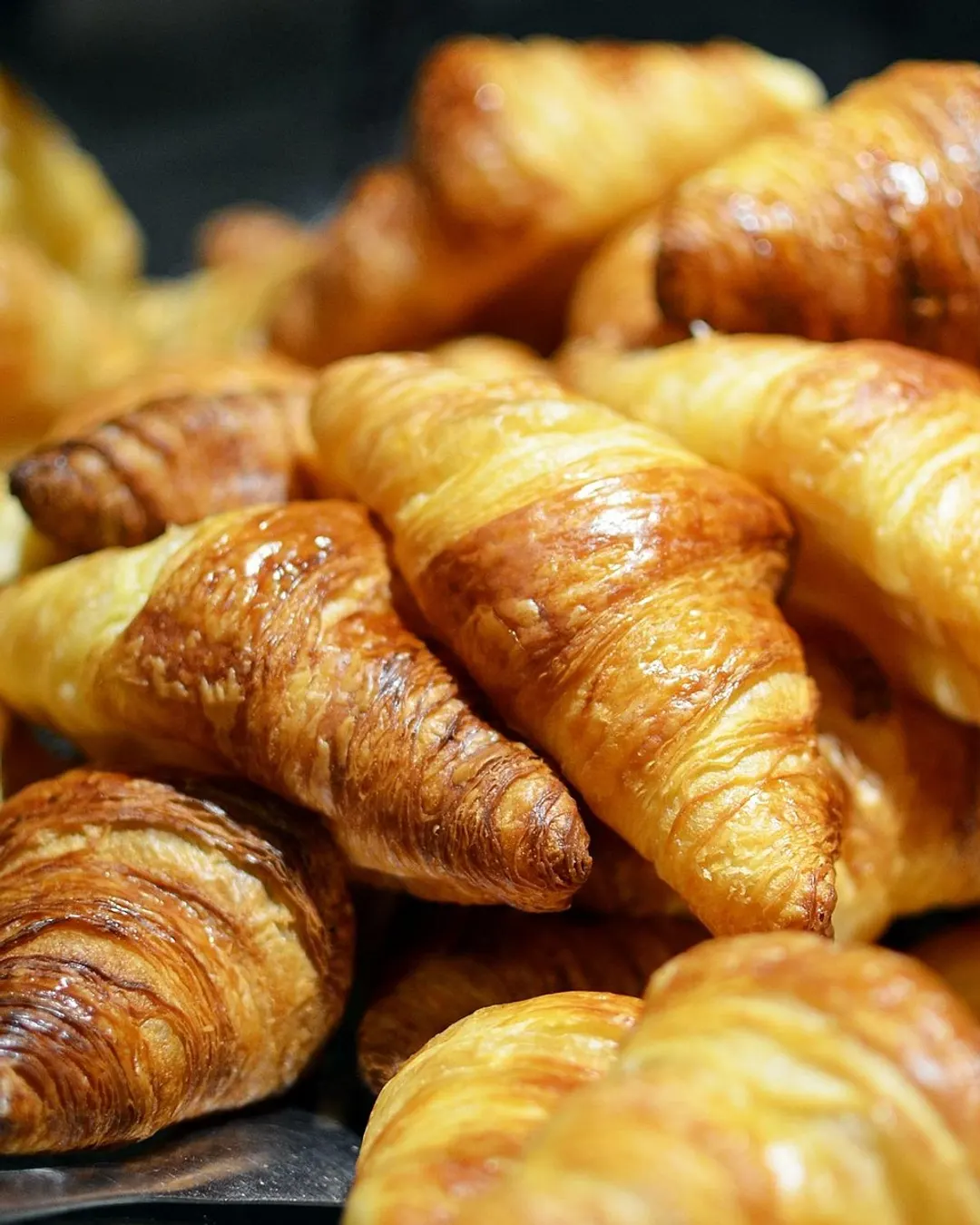 Fresh croissants